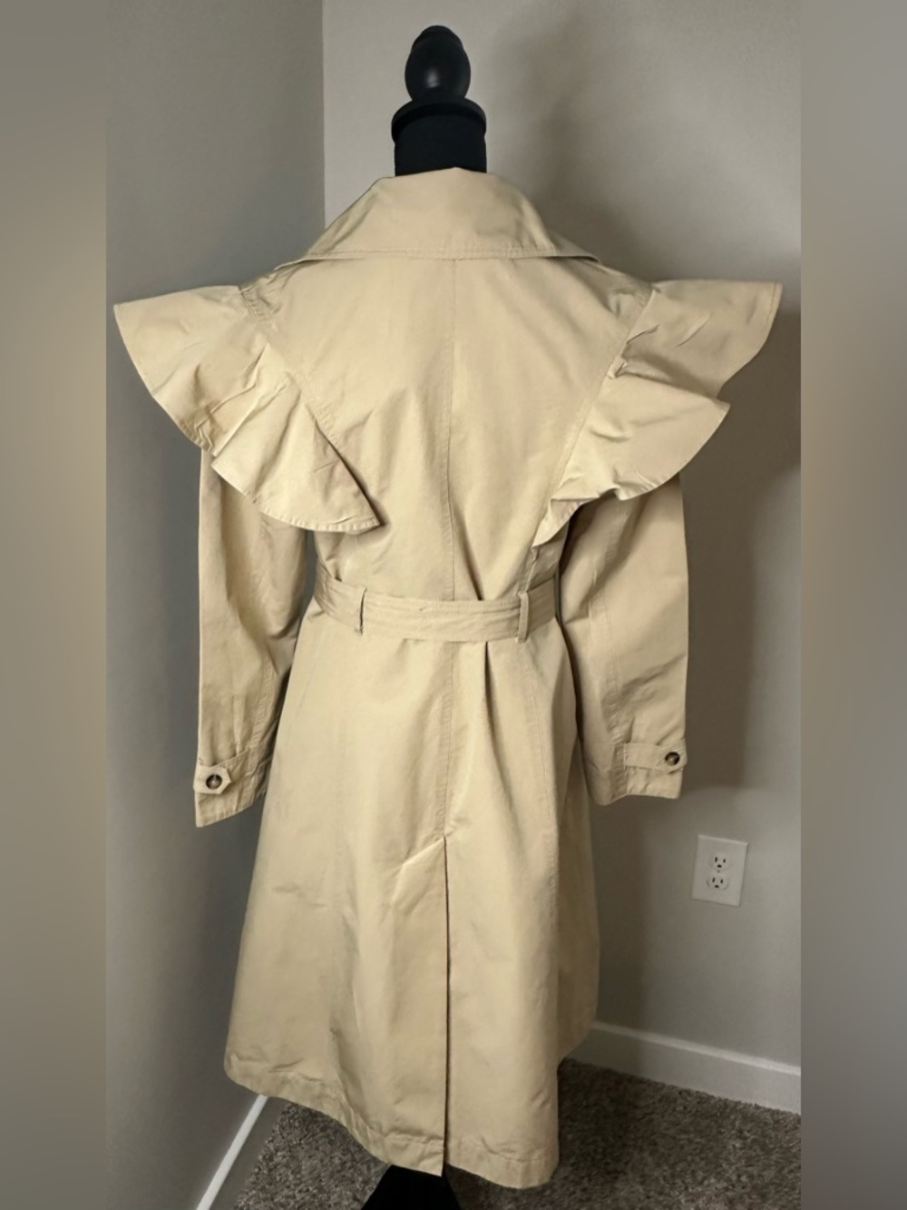 By Anthropologie Ruffled
Trench Coat - Picture 6 of 8